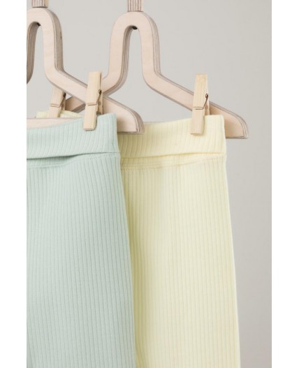 К 400715-2уп/зеленая лилия,банановый мусс набор брюки