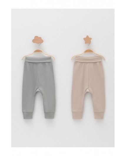 К 400715-2уп/тем.бежевый 1304,оливковый 0209 набор брюки