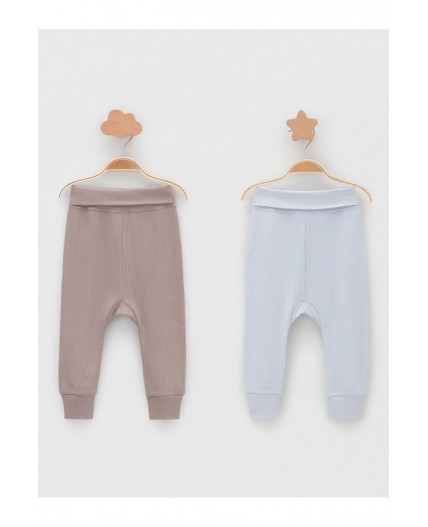 К 400715-2уп/капучино 1210,серо-голубой 4106 набор брюки