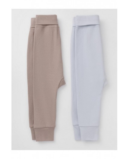 К 400715-2уп/капучино 1210,серо-голубой 4106 набор брюки