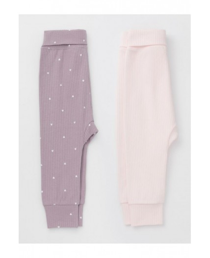 К 400715-2уп/сиреневый Н054.1,бело-розовый 1106 набор брюки