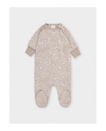 К 6444/темно-бежевый 1304 Н096 комбинезон (слип)