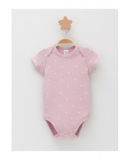 К 6525-2уп/розово-бежевый 1510, 2706 Н054.2 набор полукомбинезон (боди)