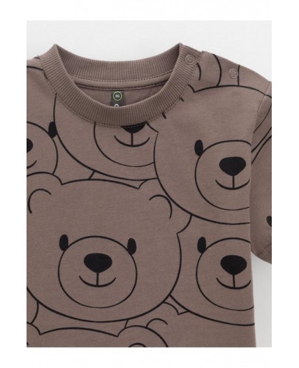 КР 302537/бразильский дуб,мишка к654 фуфайка (футболка)