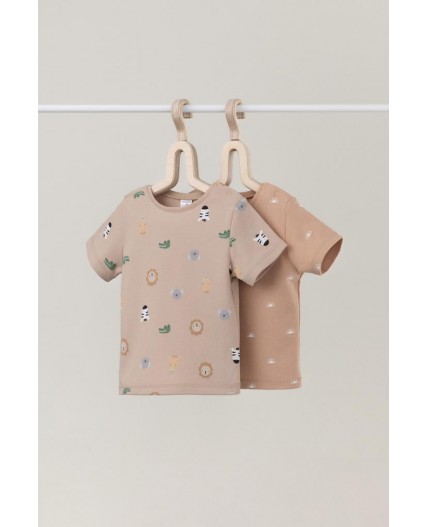 К 301156-2уп/зоопарк,маленькие солнышки набор фуфайка (футболка)