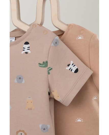 К 301156-2уп/зоопарк,маленькие солнышки набор фуфайка (футболка)