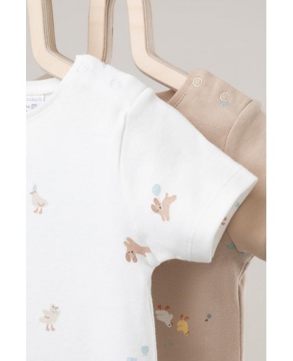 К 301156-2уп/милые животные,веселые гуси набор фуфайка (футболка)