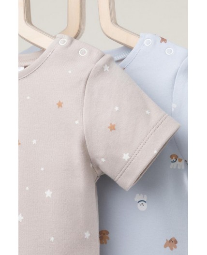 К 301156-2уп/лучшие друзья,красивые звездочки набор фуфайка (футболка)