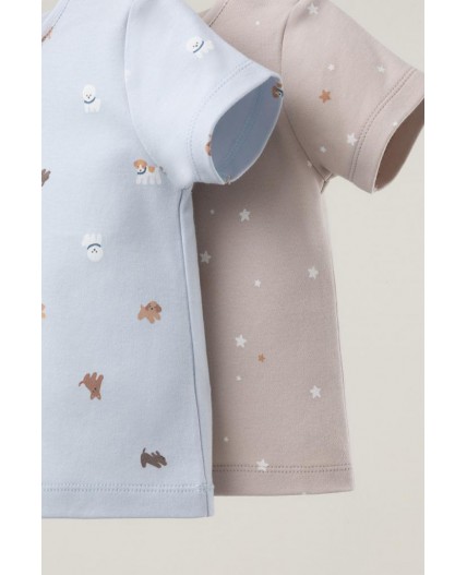 К 301156-2уп/лучшие друзья,красивые звездочки набор фуфайка (футболка)