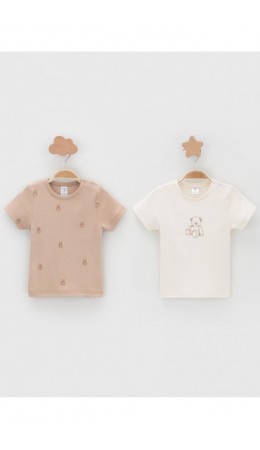 К 301156-2уп/молочный 0809,бежевый Н064 набор фуфайка (футболка)