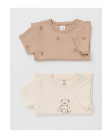 К 301156-2уп/молочный 0809,бежевый Н064 набор фуфайка (футболка)