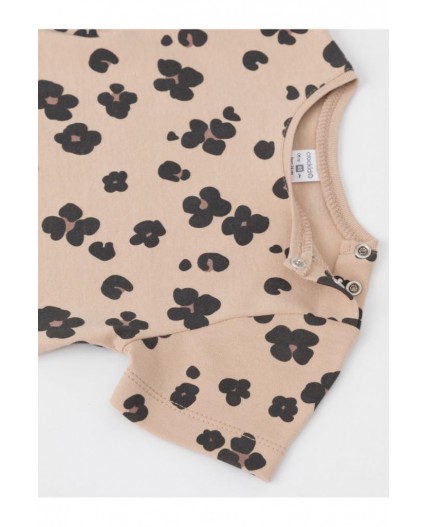 К 301156-2уп/тем.бежевый Н096,бежевый Н085.1 набор фуфайка (футболка)