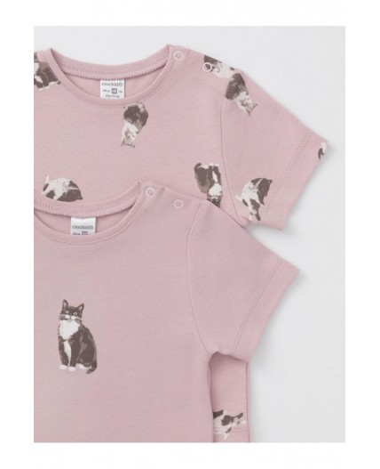 К 301156-2уп/розово-бежевый 2706 Н082 набор фуфайка (футболка)