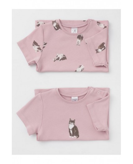 К 301156-2уп/розово-бежевый 2706 Н082 набор фуфайка (футболка)