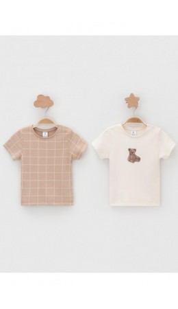 К 301156-2уп/молочный 0809,бежевый Н045.1 набор фуфайка (футболка)