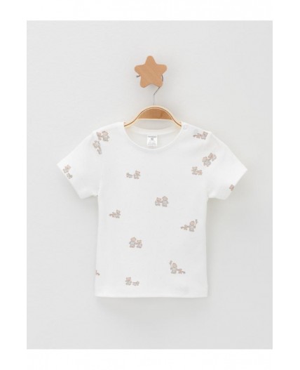 К 301156-2уп/серо-голубой 4106,молочный Н104 набор фуфайка (футболка)