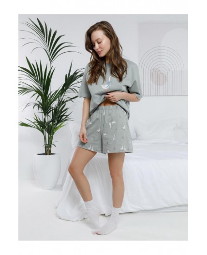 МП 20143/оливковый 5904 Н110 пижама