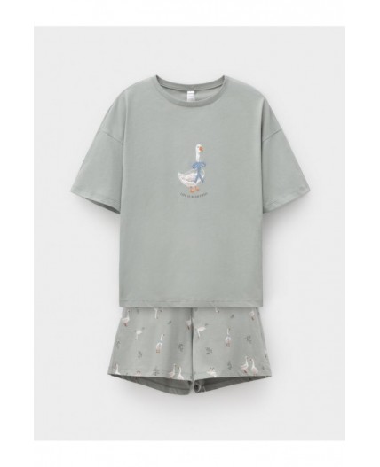 МП 20143/оливковый 5904 Н110 пижама