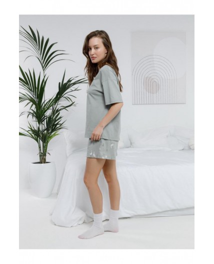 МП 20143/оливковый 5904 Н110 пижама