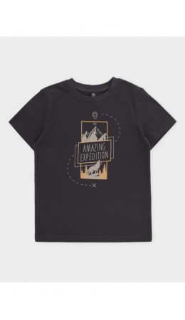 К 302704/антрацитовый 3902 фуфайка (футболка)