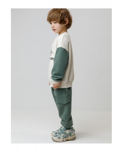 КР 302851/светло-бежевый 0783 к606 джемпер (свитшот)