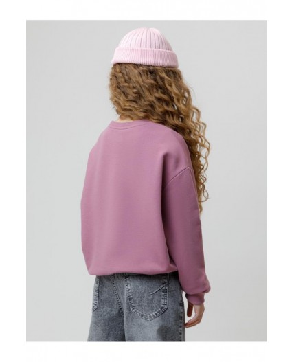 КР 302827/темная орхидея к595 джемпер (свитшот)