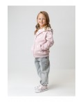 КР 302826/розовый лед,сердечки к599 джемпер (толстовка)