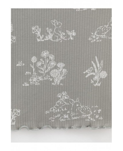 КР 302814/лесной туман,обитатели леса к579 фуфайка (футболка)