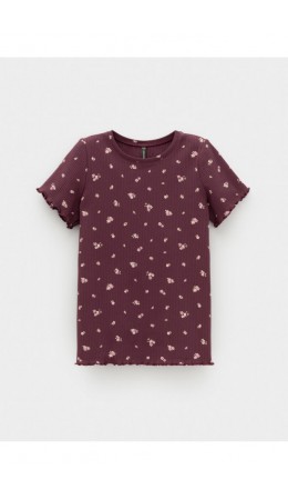 КР 302814/бордовый 1411 Н068.1 к653 фуфайка (футболка)