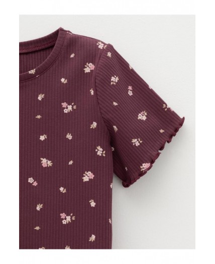 КР 302814/бордовый 1411 Н068.1 к653 фуфайка (футболка)