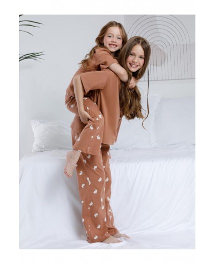 МП 1657-1/шоколадный 1230 Н111 пижама