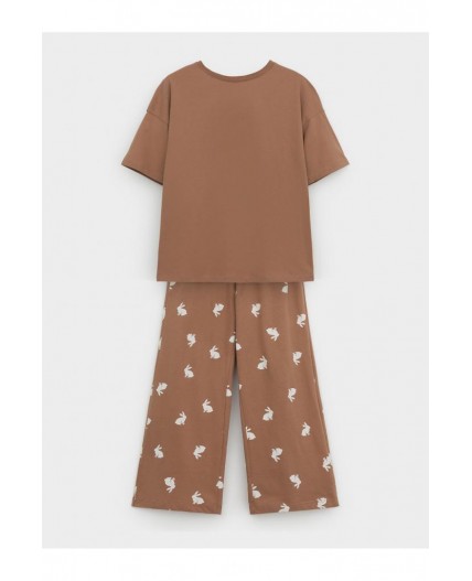 МП 1657-1/шоколадный 1230 Н111 пижама