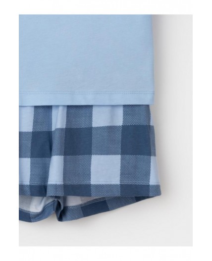 МП 1658/голубой 1124 Н026.2 пижама