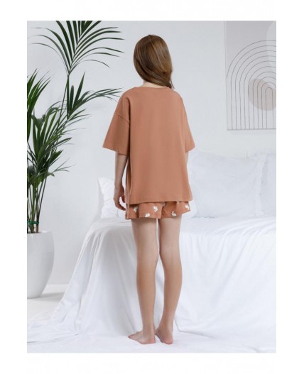 МП 1658-1/шоколадный 1230 Н111 пижама