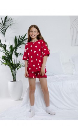 МП 1655-1/красный С053 Н055.3 пижама