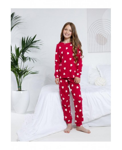 МП 1552-1/красный С053 Н055.3 пижама