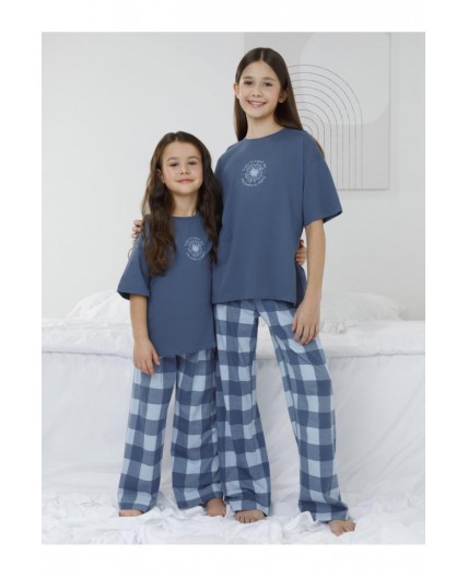 МП 1657/синий 4027 Н026.2 пижама