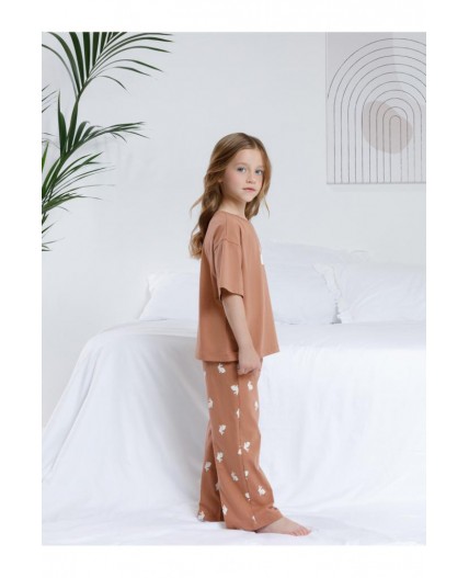 МП 1657/шоколадный 1230 Н111 пижама