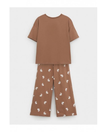 МП 1657/шоколадный 1230 Н111 пижама