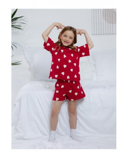 МП 1655/красный С053 Н055.3 пижама