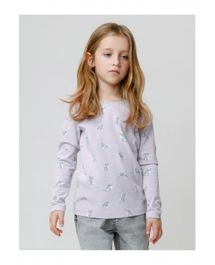 КР 302880/сиреневый 3710 Н090 к647 лонгслив (футболка дл.рукав)