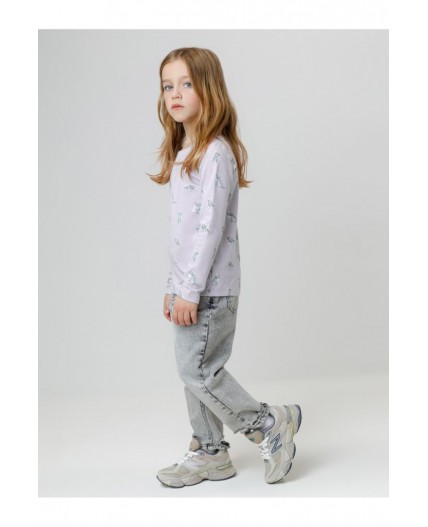 КР 302880/сиреневый 3710 Н090 к647 лонгслив (футболка дл.рукав)