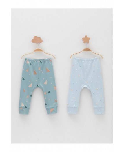 К 4718-2уп/голубой Н102,серо-голубой Н101 набор брюки