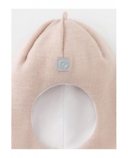 КВ 20311/ш/розовый беж шапка-шлем