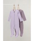 К 6523-2уп/нежно-лавандовый,морской туман набор комбинезон