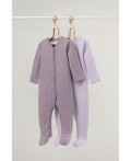 К 6523-2уп/нежно-лавандовый,морской туман набор комбинезон