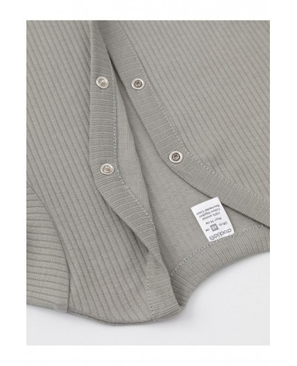 К 6523-2уп/тем.бежевый 1304,оливковый 0209 набор комбинезон (слип)