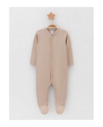 К 6523-2уп/оливковый Н049.1,тем.бежевый 1304 набор комбинезон (слип)