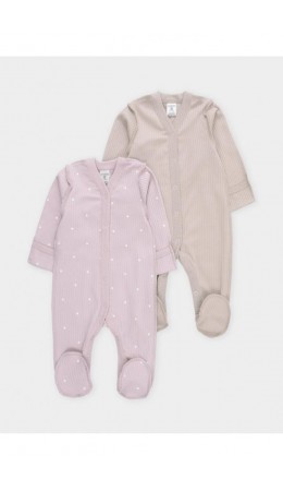 К 6523-2уп/розово-бежевый 1510, 2706 Н054.2 набор комбинезон (слип)