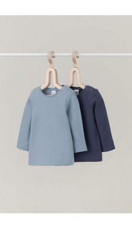 К 302520-2уп/пыльно-синий,стальной набор джемпер